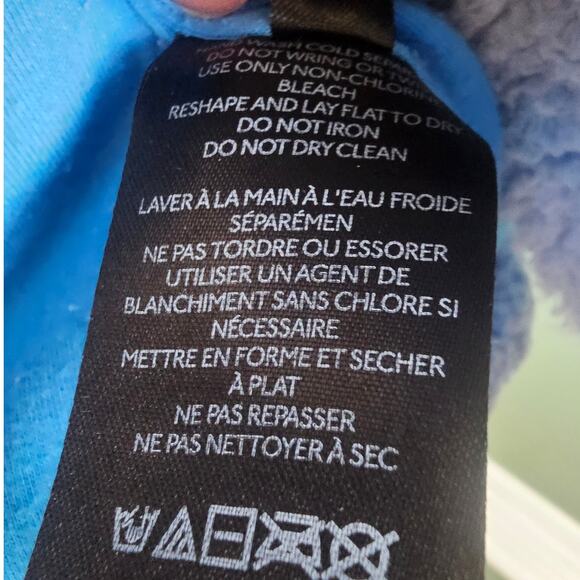 Urban Outfitters Olivia Blue Cloud Sherpa Fleece Jacket Cropped Size Small - Picture 10 of 11